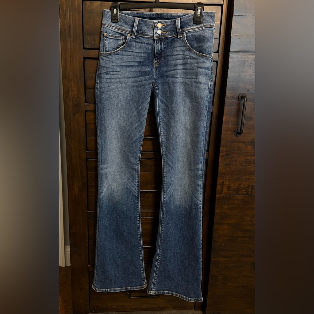 Hudson Jeans Women's Bootcut in Faded Dark Blue
